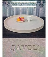 QAVOL 25 * 25 inches high-end Light Luxury Leather  Oversized Service 69... - $31.10 CAD