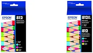 T812 Durabrite Ultra -Ink Standard Capacity Black &amp; Color -Cartridge Com... - £199.94 GBP