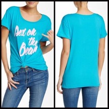 WILDFOX Couture Sex On The Beach Tee T-Shirt in Turquoise, M - £23.26 GBP