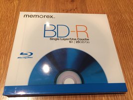 Memorex Bd-r 6X 25GB Jewel 10MM Single - $10.88