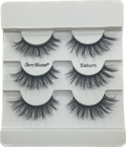 Cherry Blossom Silk 3D Soft Lash Value Pack Saturn #72212 Hypoallergenic Fiber - £2.39 GBP