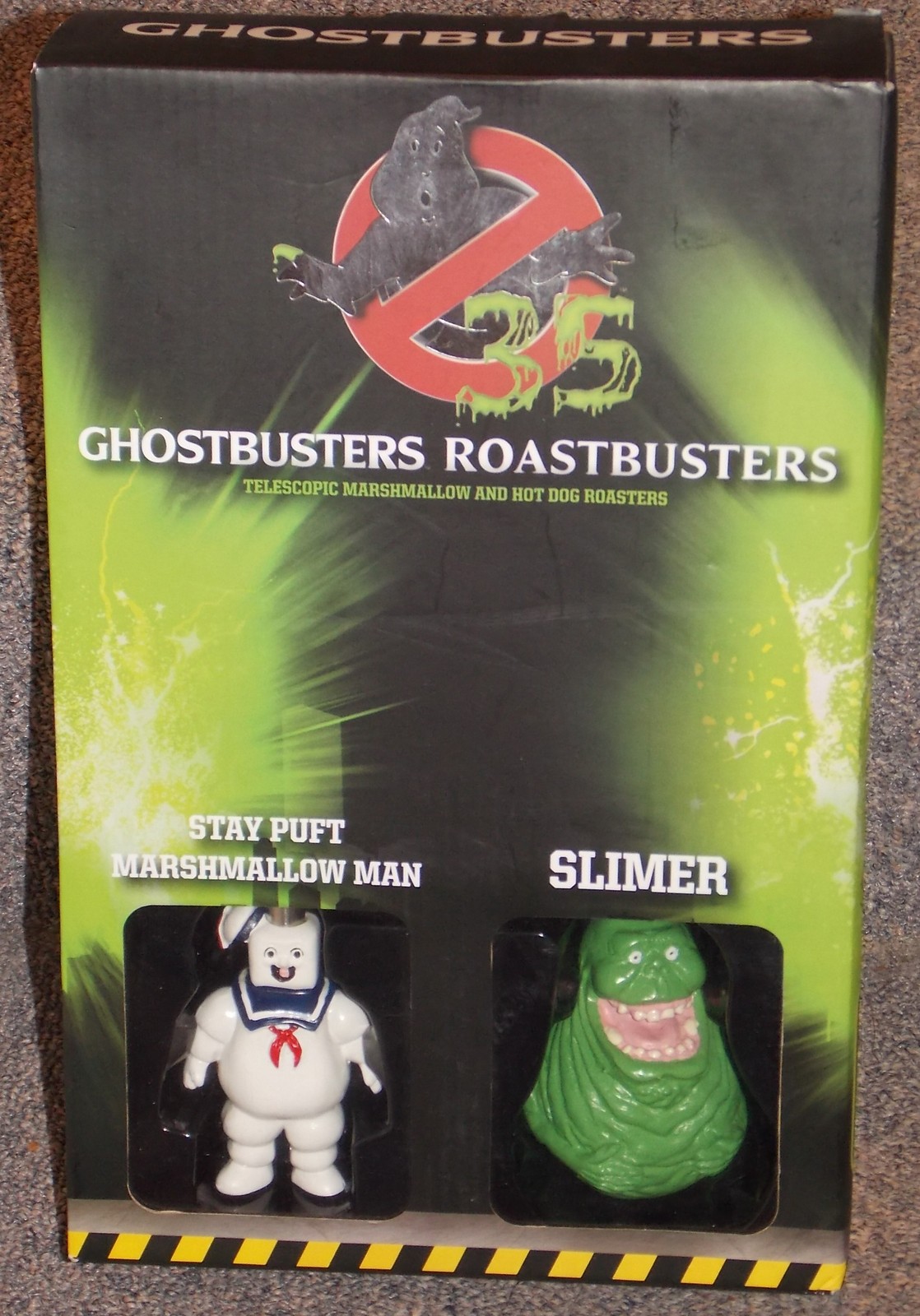 Primary image for 2019 Ghostbusters Roastbusters Telescopic Hotdog & Marshmallow Roasters NIB