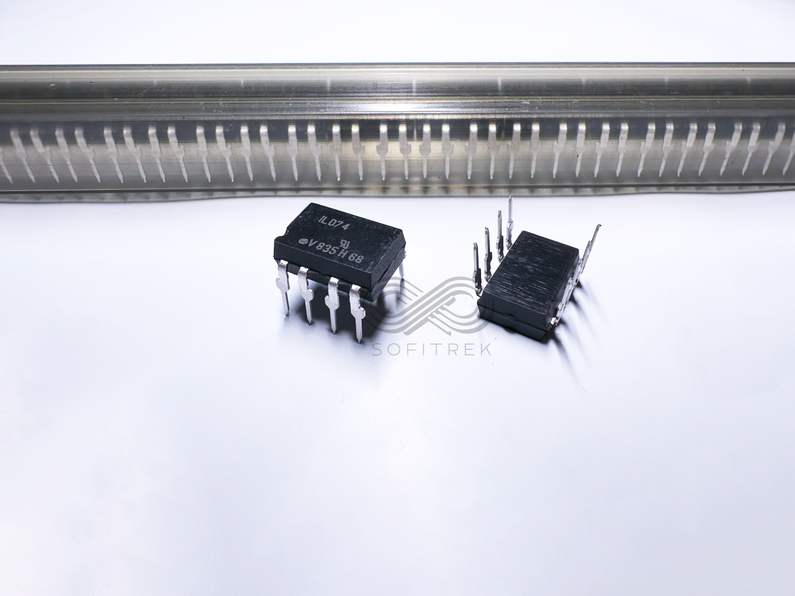 2PCS ILD74 Vishay Dual‑Channel Optocoupler Phototransistor 35 % CTR DIP‑... - $5.00