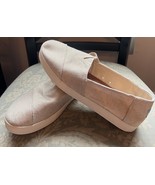 TOMS Alpargata Slip-On - Women&#39;s Champagne Metallic Sz 11 - $34.64