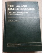 The Law And Higher Education Carolina Academic Press (Olivas 1989 Edition) - $25.60