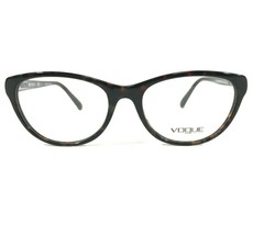 Vogue Eyeglasses Frames VO2938B W656 Tortoise Cat Eye Rhinestones 54-18-140 - £43.96 GBP