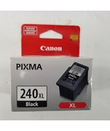 New Canon Pixma PG-240XL Black Ink FINE Cartridge Genuine OEM Sealed 240XL - $399.88 MXN