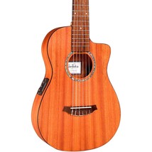 Cordoba Mini II MH-CE All Mahogany Nylon-String Acoustic-Electric Guitar Natural - £273.37 GBP