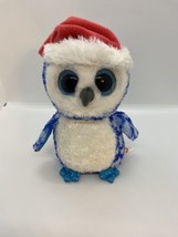 Ty Beanie Boos ~ ICICLES the Owl (no tag) Christmas Special *retired*   - $7.87