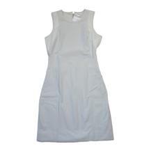NWT Helmut Lang Compress Twill in Prism Gray Cutout Back Sheath Dress 6 $425 - £79.32 GBP