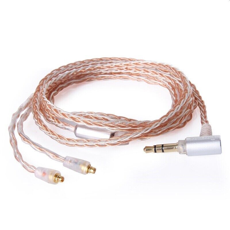 8-core braid Audio Cable For SONY IER-M9 IER-Z1R IER-M7 XJE-MH2 MH1 headphones  			