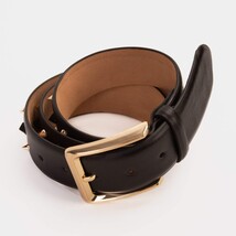 The Infanta Black Spike Leather Belt image 6
