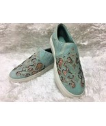 Ladies Corral Leather Sneakers~E1564 Turquoise/Pink Inlay &amp; Sequins~Slip on - $118.00