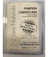 Lee Naturals 6 Piece Premium Soy Wax Melt PUMPKIN CHEESECAKE - $12.86