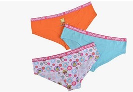 SpongeBob SquarePants 3 Pack Hipster Panties Novelty Underwear Womens Juniors XL - £11.07 GBP