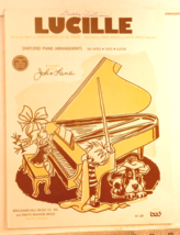 Lucille - vintage sheet music  Simplifies Piano Arrangement c1977 - £6.31 GBP