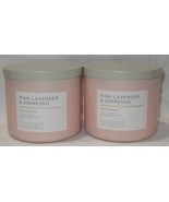 White Barn Bath &amp; Body Works 3-wick Candle Lot Set of 2 PINK LAVENDER &amp; ... - $1,478.69 MXN