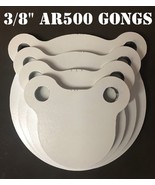 3,4,5&amp;6in. AR500 Gong Shooting Targets - 3/8in.Rifle Targets - 4pc Steel... - $1,112.78 MXN