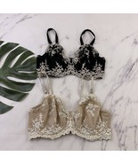 Wacoal Embrace Lace Underwire Bra Lot of 2 Size 38 DDD Black Beige 65191 - $665.36 MXN
