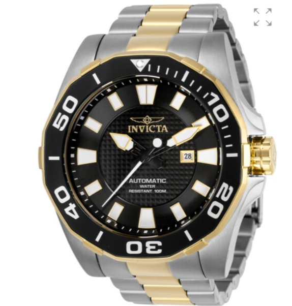 Primary image for Invicta Men’s 301512 Pro Diver Automatic 3 hand Black Dial Watch