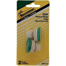 Bussman BP/S-30 30 Amp Dual-Element Time-Delay Rejection Base Fuse 2 Count - €19,66 EUR