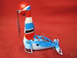 Vintage Tin Seal Wind Up Toy - $24.74