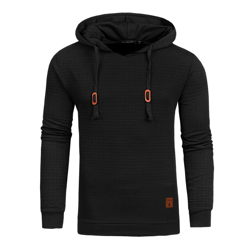 Men Casual Hoodies Mens s Long Sleeve 2018 Autumn Winter New Solid Color Hooded  - £136.72 GBP