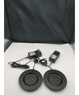 Lot of 2 Ember Smart Mug Coffee Cup Charging Coaster Base CM19 / CM21 w/Adapters - $61.37