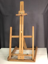 Bob Ross Tabletop Painting Easel Madera Maciza Arte Pantalla - $134.73