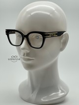CHRISTIAN DIOR SIGNATURE B2I BLACK &amp; GOLD EYEGLASS FRAMES– LUXURY DESIGN... - $256.50