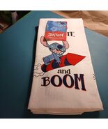 NWT Lilo &amp; Stitch S/2 Kitchen Towels - Red White &amp; Boom 4th of July - $257.14 MXN