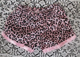 Build A Bear Workshop Pink Leopard Print Pajama Bottoms Silky - $139.76 MXN