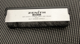 Vintage LP Recods Anti Static Carbon Fiber Brush  Self Ground Effect Zen... - £15.53 GBP