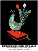 3119.Exhibition of Hungarian books Poster.Peacock Decorative home interior Art. - $16.20+