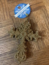Winter Wonder Cross Ornament - $7.47