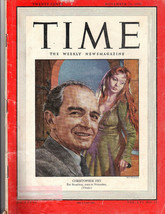 Time Magazine 1950, Nov 20, Christoper Fry,   For Broadway, roses in Nov... - $8.50