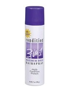 Condition 3-in-1 Maximum Hold Scented Hairspray With SunScreen 7oz NEW - $39.59