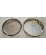 Vintage Made in USA, Silverplate Trays, International Silver Company