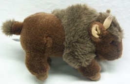 Mary Meyer 1991 Cute Brown Buffalo 10&quot; Plush Stuffed Animal Toy - £11.73 GBP