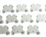 LOT OF 12 ALLEN BRADLEY 1492-J4 GRAY TERMINAL BLOCKS 4MM, 22-10AWG, 800V... - £20.35 GBP