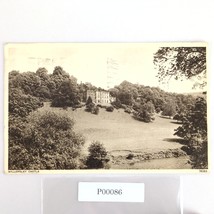 Vintage 1951 Postcard Willersley Castle Derbyshire England UK Photo B&amp;W - $14.92