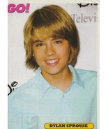 Dylan Sprouse teen magazine pinup preteen  Pop Stat headshot Go pic rare - $6.87 CAD