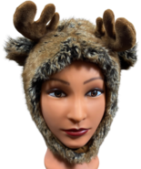 EskimoKids Moose Faux Fur Lined Hat - Medium (Toddler/Little Kids) - $358.97 MXN