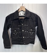 Vintage Hopalong Cassidy by Blue Bell Western Cowboy Black Denim Jacket ... - $3,477.60 MXN