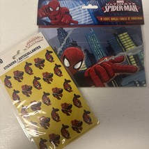 SPIDERMAN 96 STICKERS + 8 Treat goody bag birthday party favors - $5.92