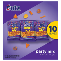 Utz Quality Foods Party Mix Snack Pack, 10 Count Single Serve 1 oz. Bags - £20.50 GBP