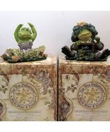 Boyds Bear – Frog Ms. Lilypond #36705 and TuTu Ribbit Frog Lake #36703 - $19.80