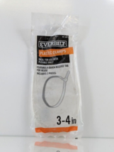 Everbilt 3 in. to 4 in. Adjustable Plastic Cable Zip Tie Clamps (2-Pack) 2C234HD - £6.96 GBP