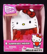 Real Littles HELLO KITTY mini Backpack Pink &amp; White Kitty face 6 surprises NEW - £10.26 GBP