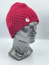 Carhartt knit winter stocking hat deep pink one size fits all - $17.75